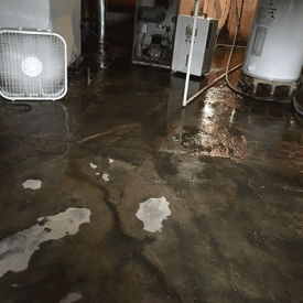 flooded basement | The Basement Doctor